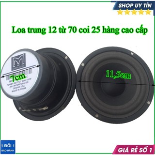 Loa trung kín - Loa mid trung 10cm toàn vành 11.5cm từ 70
