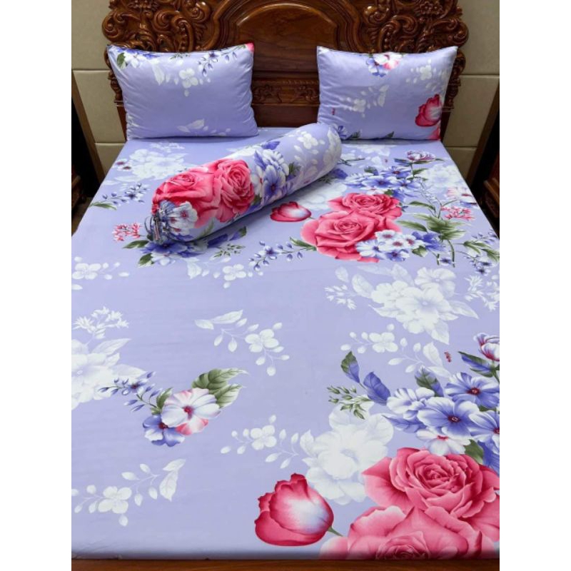 DRAP THUN HÀN QUỐC HOA MẪU MỚI ĐẸP MÁT( CÓ 6 MÀU)