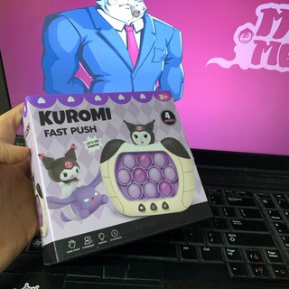 Pop it Kurumi - đồ chơi máy điện tử chơi game Pop it giải trí bấm nút theo đèn nhạc thế hệ mới