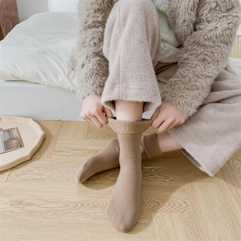 Sét Tất Lót Nỉ Siêu Ấm