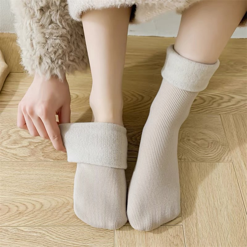Sét Tất Lót Nỉ Siêu Ấm