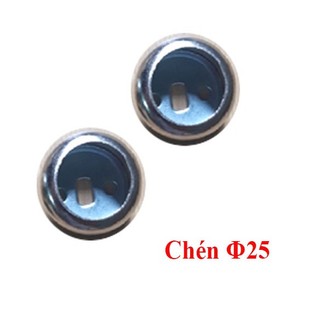 Combo 2 chén treo thanh suốt  tủ áo (1 cặp 2 chén ) pas giữa