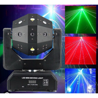 Đèn moving 16 mắt laser Katy 3in1