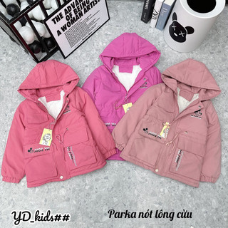 💥Đẹp nhất💥áo khoác phao parka nhồi 3 lớp nót lông siêu đẹp size nhỡ
