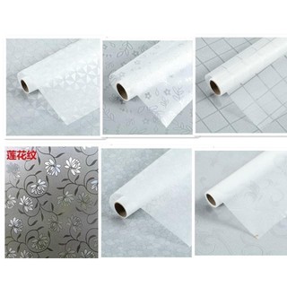Giấy dán kính trang trí - giấy dán mờ kính