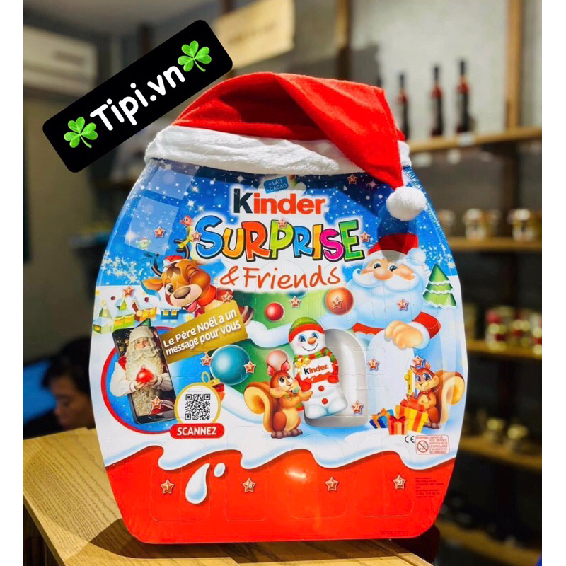 🍫🎄☃️ Lịch Đếm Ngược Giáng Sinh Kin.Der Surprise & Friends ☃️🎄🍫
