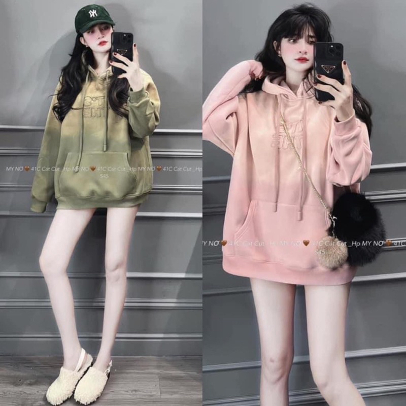 ÁO NỈ LOANG THÊU ACE LÓT LÔNG