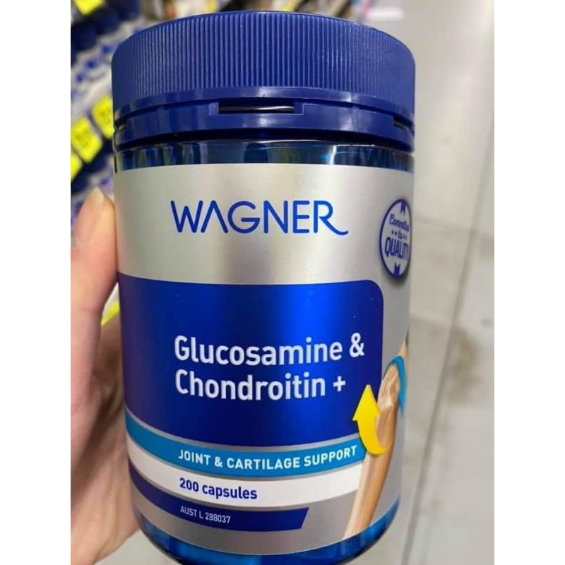 Wagner Glucosamine &amp; Chondroitin - bổ xương, đầu gối và sụn khớp