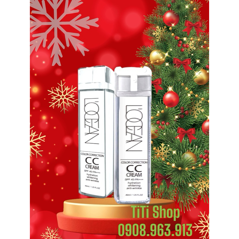 Kem Lót Nền Locean CC Trắng Da, Chống Nhăn (cc cream Locean)