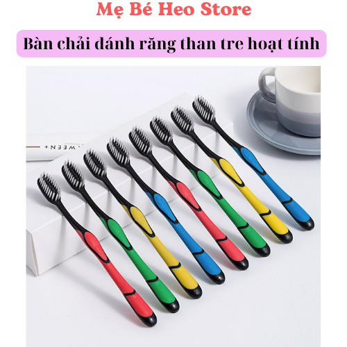 Bàn chải đánh răng than tre hoạt tính