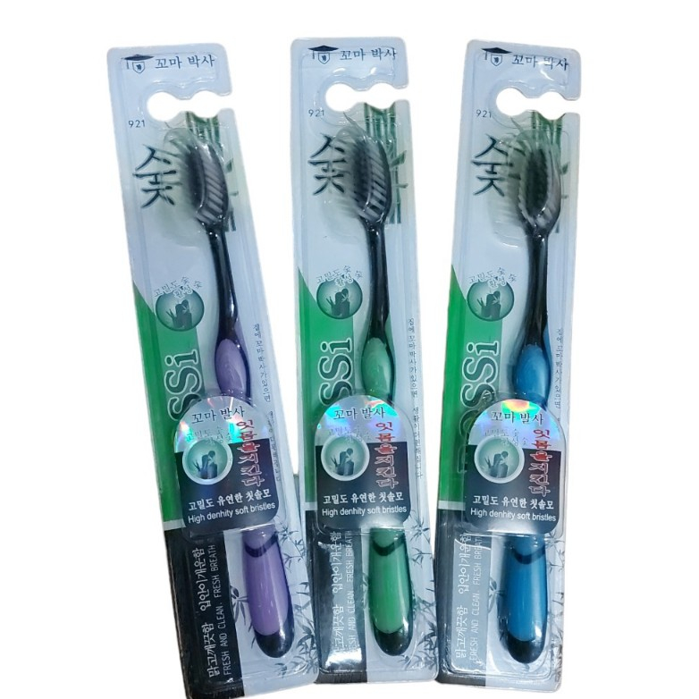 Bàn chải đánh răng than tre hoạt tính