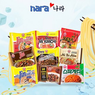 Mì cay hàn quốc ottogi gói 140g nhiều vị