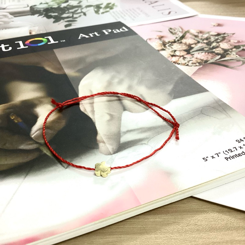 Vòng chỉ đỏ MAY MẮN Vòng tay handmade ngày tết dây mảnh siêu dễ thương