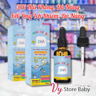 Dha drop nature aid dha mini drops anh cho bé