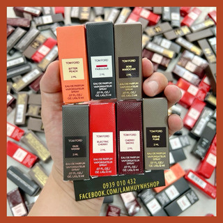 Vial nước hoa TOM FORD Oud Wood- Bois Marocain- Lost Cherry - Bitter Peach- Cherry Smoke- Fabulous- Electric cherry