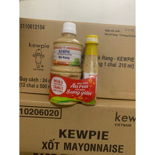 Combo 2 chai xốt mè rang kewpie