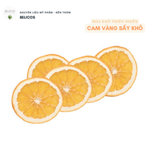 Cam Vàng Khô 5 Lát đẹp, Màu sắc tươi, 100% thiên nhiên, dùng pha trà, trang trí nến, xà phòng