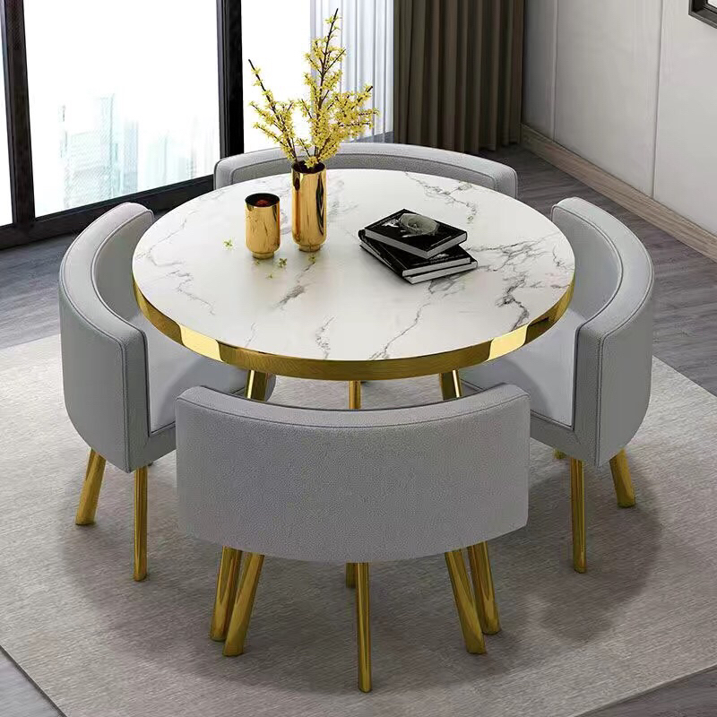 (order) Bộ bàn ăn gia đình 4 ghế nhỏ gọn , bộ bàn cafe , bộ bàn uống nước