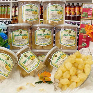 Chanh Cốm Sấy Vị đặc biệt làm từ những quả chanh non