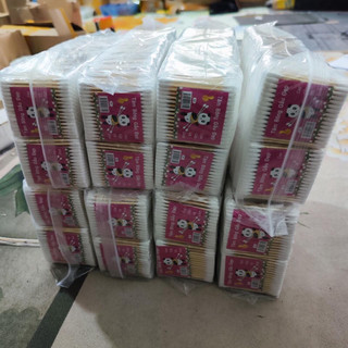 Bông tăm cán gỗ đã tiệt trùng( 1 gói)
