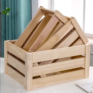 Hộp quà tết, khay gỗ gói quà, Hộp đựng đồ đa năng - Pallet gỗ thông