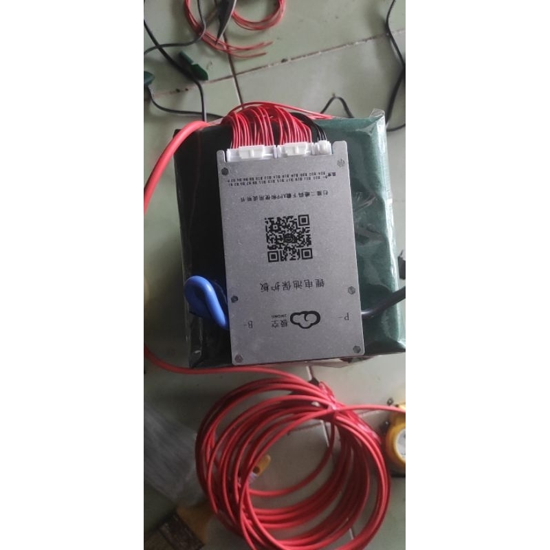 Pin xe điện Feliz 72V45AH Bluetooth kèm sạc nhanh theo pin