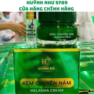 Combo kem face serum nám huỳnh đỗ mẫu mới chính hãng 25g