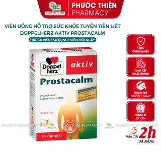 Viên uống hỗ trợ phì đại tuyến tiền liệt, tiểu nhiều lần, tiểu đêm Doppelherz Aktiv Prostacalm hộp 30 Viên