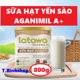 [Hộp 800g, HSD 2026] Sữa hạt Latatwa Organimil A+.