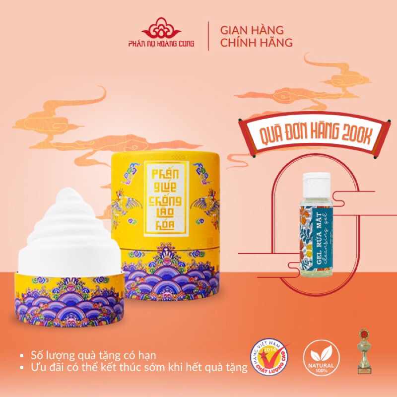 Phấn trang điểm chống lão hóa Phấn Nụ Hoàng Cung 25gr