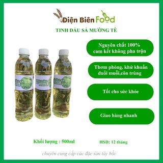 Tinh dầu sả nguyên chất mường tè 500ml