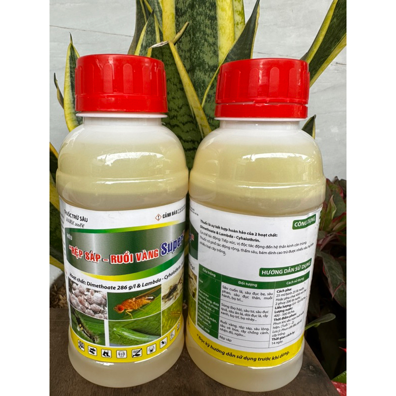 RỆP SÁP-RUỒI VÀNG Super _Sâu cuốn lá, Sâu đục, Bọ trĩ, Ruồi vàng, Rệp sáp, Sùng