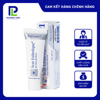 Scar Esthetique Rejuvaskin 10ml, Kem làm mờ sẹo rỗ, sẹo lồi, lấp đầy sẹo lõm, nhập khẩu chính hãng từ Mỹ