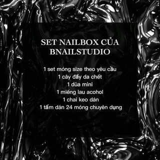 Nailbox 83 - Mẫu nailbox thiết kế B:nailstudio