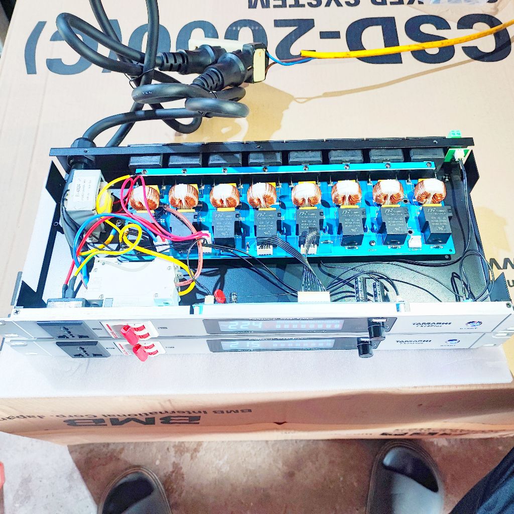 Xả kho lấy tương tác .... Quản lý nguồn TAMASHI FX 25 FX25 plus  có lọc nguồn khử nhiễu cho hệ thống điện gia đì