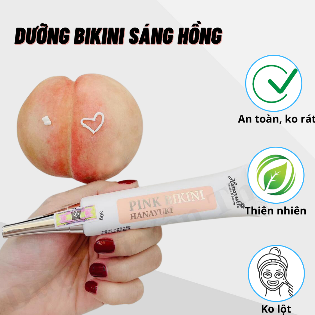 Kem làm hồng Bikini Hanayuki 30g