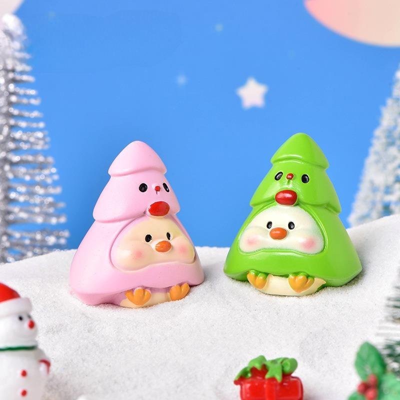 Mô Hình Giáng Sinh Tượng Ông Già Noel Cây Thông Mini Decor Quà Tặng Ý Nghĩa Cho Bạn Bè Người Yêu QT59