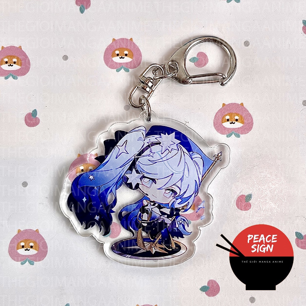 Móc khóa HATSUNE MIKU Vocaloid nhiều mẫu keyring mica trong acrylic in hình game anime chibi quà tặng độc đáo