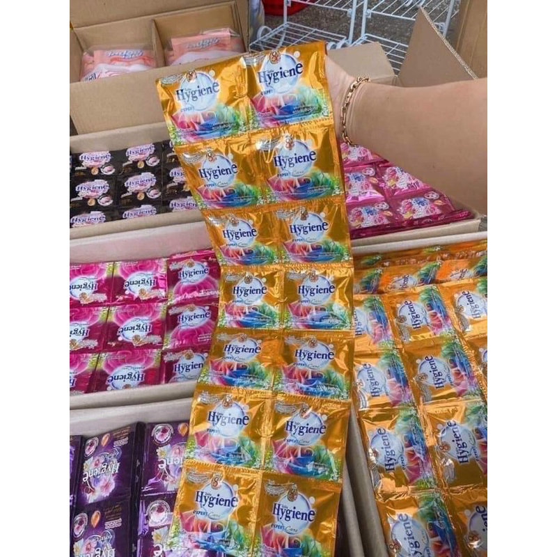 Nước xả Thái Hygiene dây 12 gói