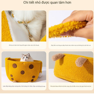 Túi vận chuyển Chó Mèo dễ thương