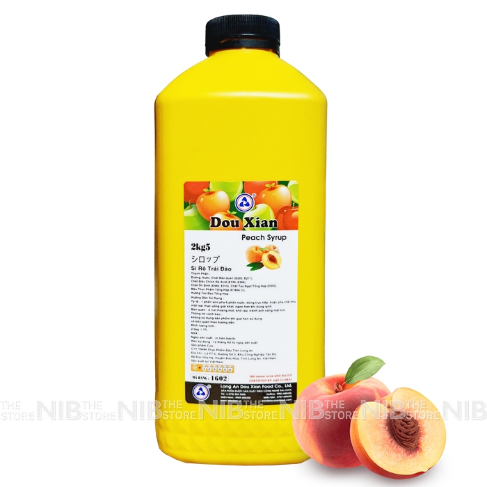 Siro Douxian hoàng kim Đào 2.5kg