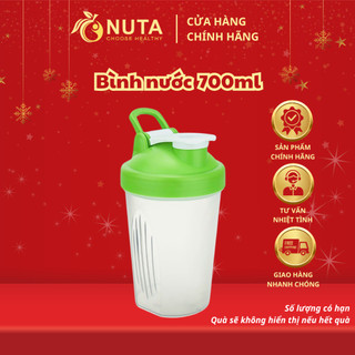 Bình nước cao cấp 700ml - Bình nước tập gym, bình đựng nước nhựa trong suốt - Hàng tặng không bán