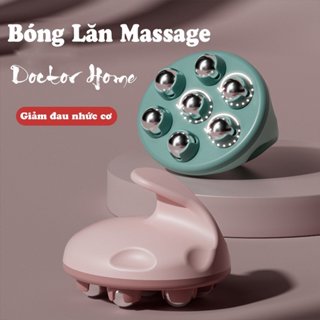 Bóng massage đa năng từ tính mới năm 2023, Eo thon bắp chân thư gian cơ, Cầm Tay 7 Viên Kim Loại Từ Tính