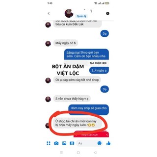 Bột ăn dặm Việt Lộc ( Dành cho bé từ 4-11m tập ăn, Date mới )