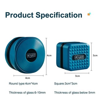YEE Nam châm cọ bể mini - vệ sinh bể cá , cọ rêu tảo