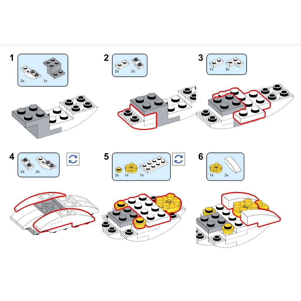 MOC1101 Cân đẩu vân cho Minifigures - Đồ chơi Lắp ghép Xếp hình Mini Mô hình