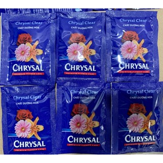 Combo 50 gói dưỡng hoa Chrysal tươi lâu không hôi nước nhập khẩu chính hãng Hà Lan