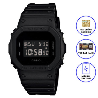 Đồng Hồ Casio Nam Dây Nhựa GSHOCK DW-5600BB-1DR Chính Hãng