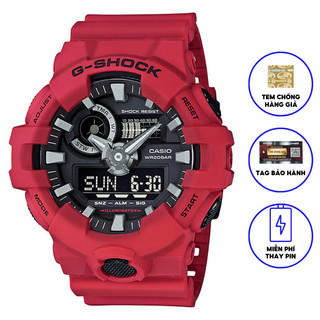 Đồng Hồ Casio Nam Dây Nhựa GSHOCK GA-700-4A Chính Hãng