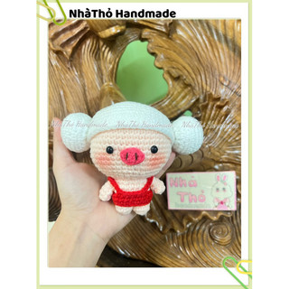 Móc khoá len con Heo Handmade 🐷🐷